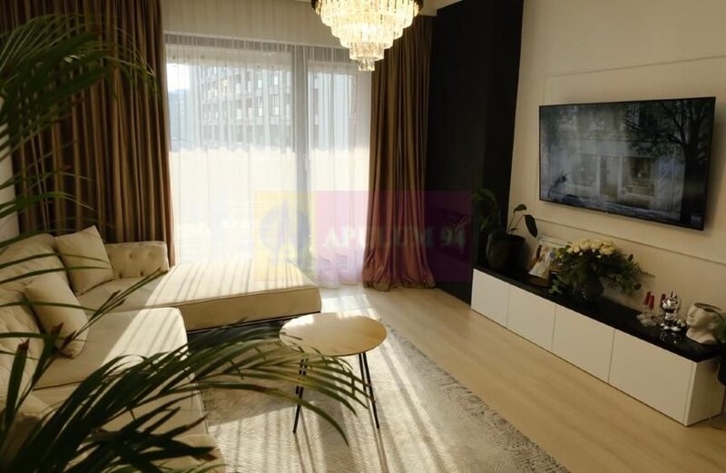 Apartament 2 camere | 55 mp | Plaza Residence | Etaj 7 | Mobilat cu designer